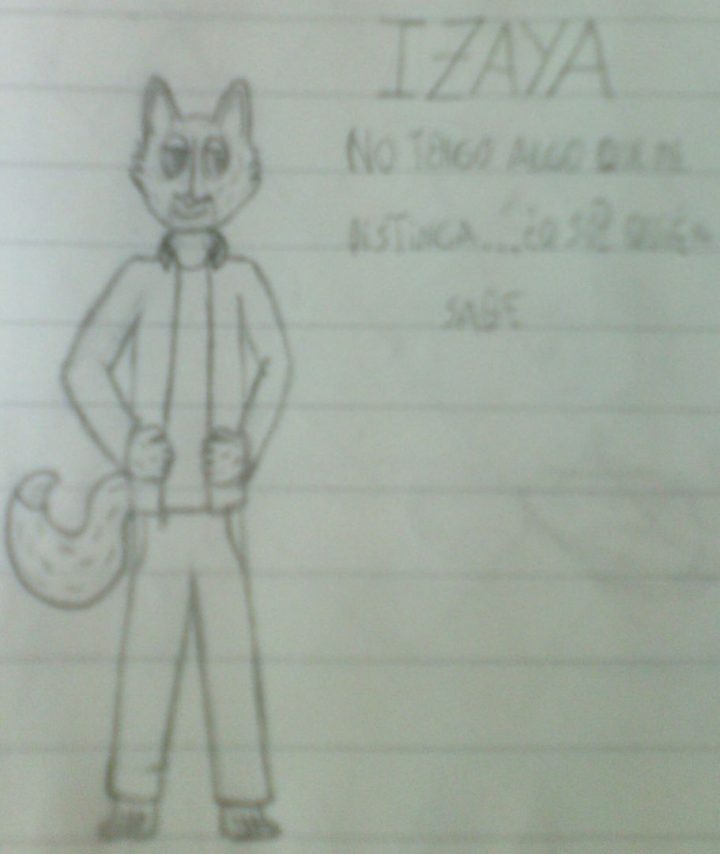 "Izaya", quien sepa del animé conocerá el personaje,