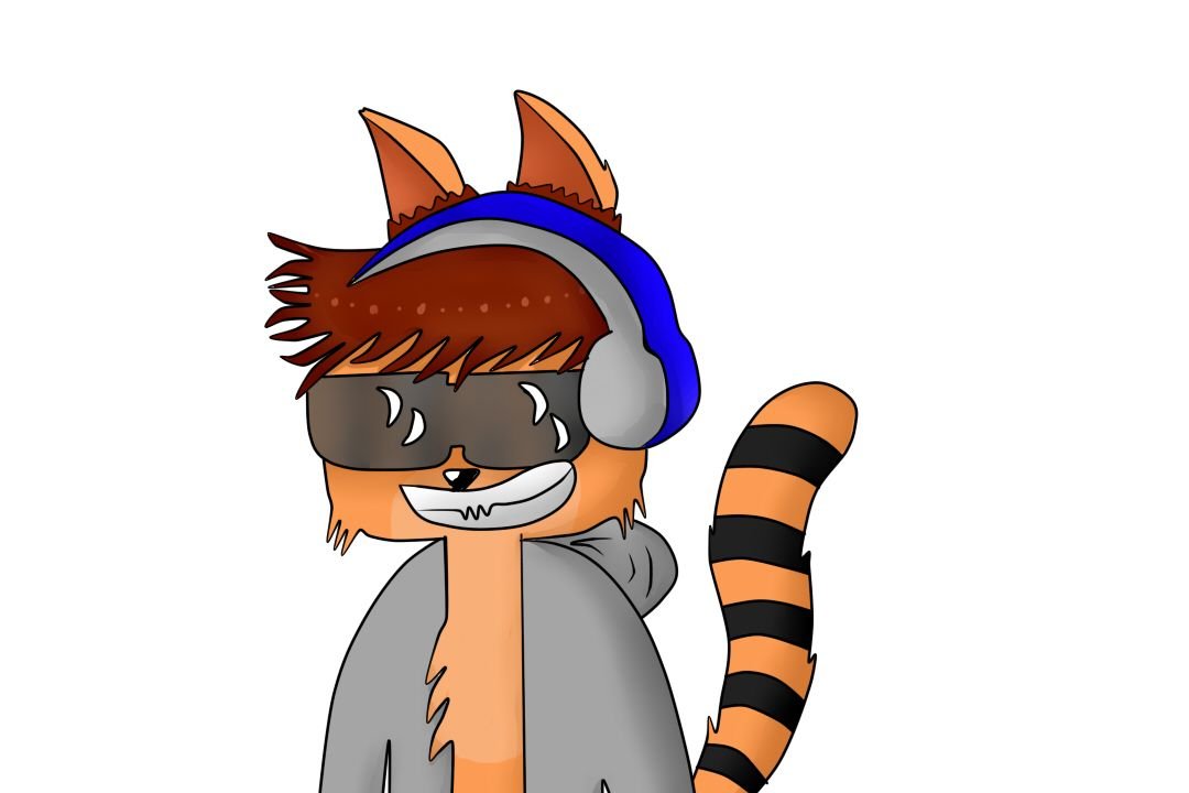 un rediseño de mi fursona :y