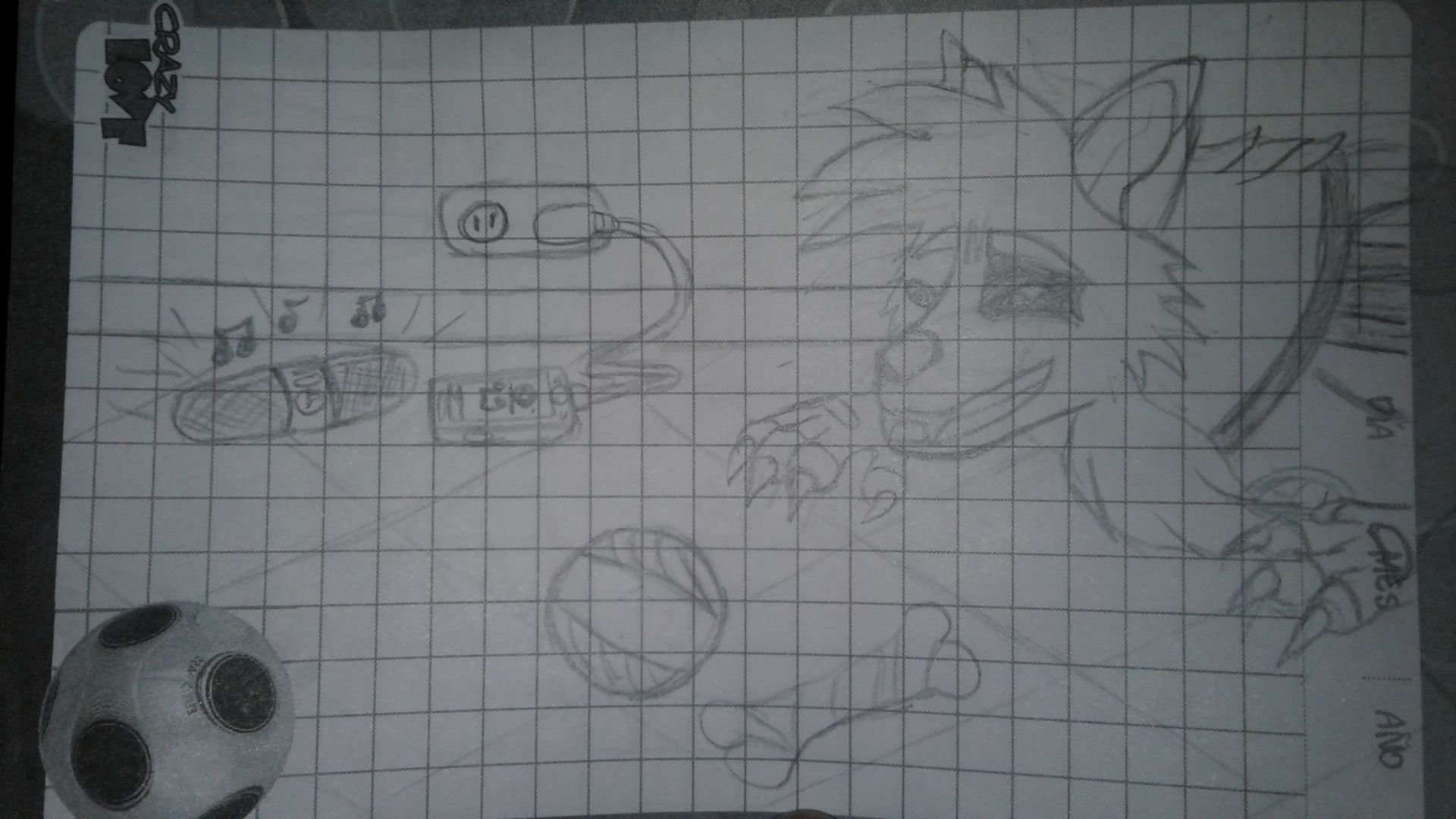 un momento de descanso (prueba en el colegio)