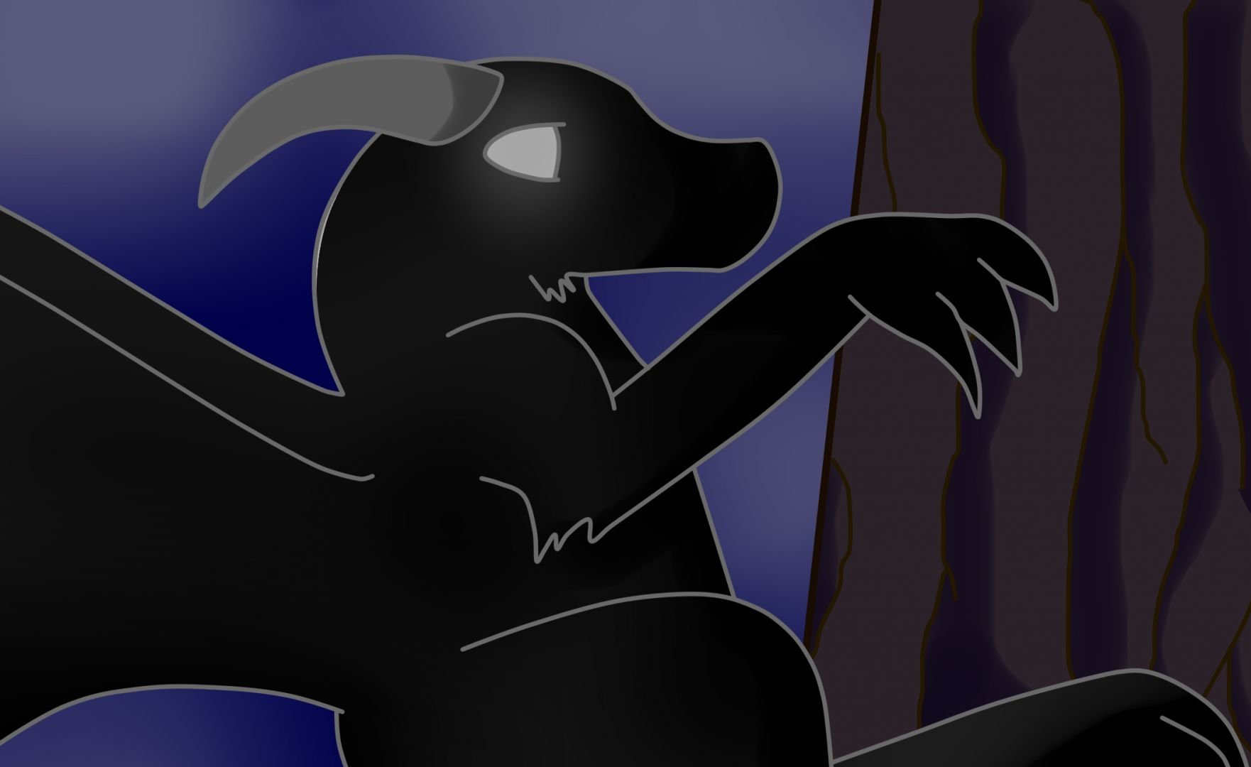 Pronto suvire un dibujo por halloween, este es
