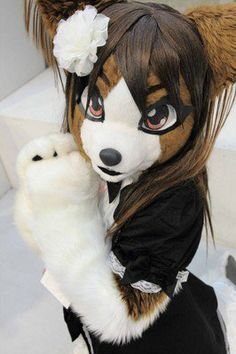 Aqui mi segundo Fursuit que hize cuando mi