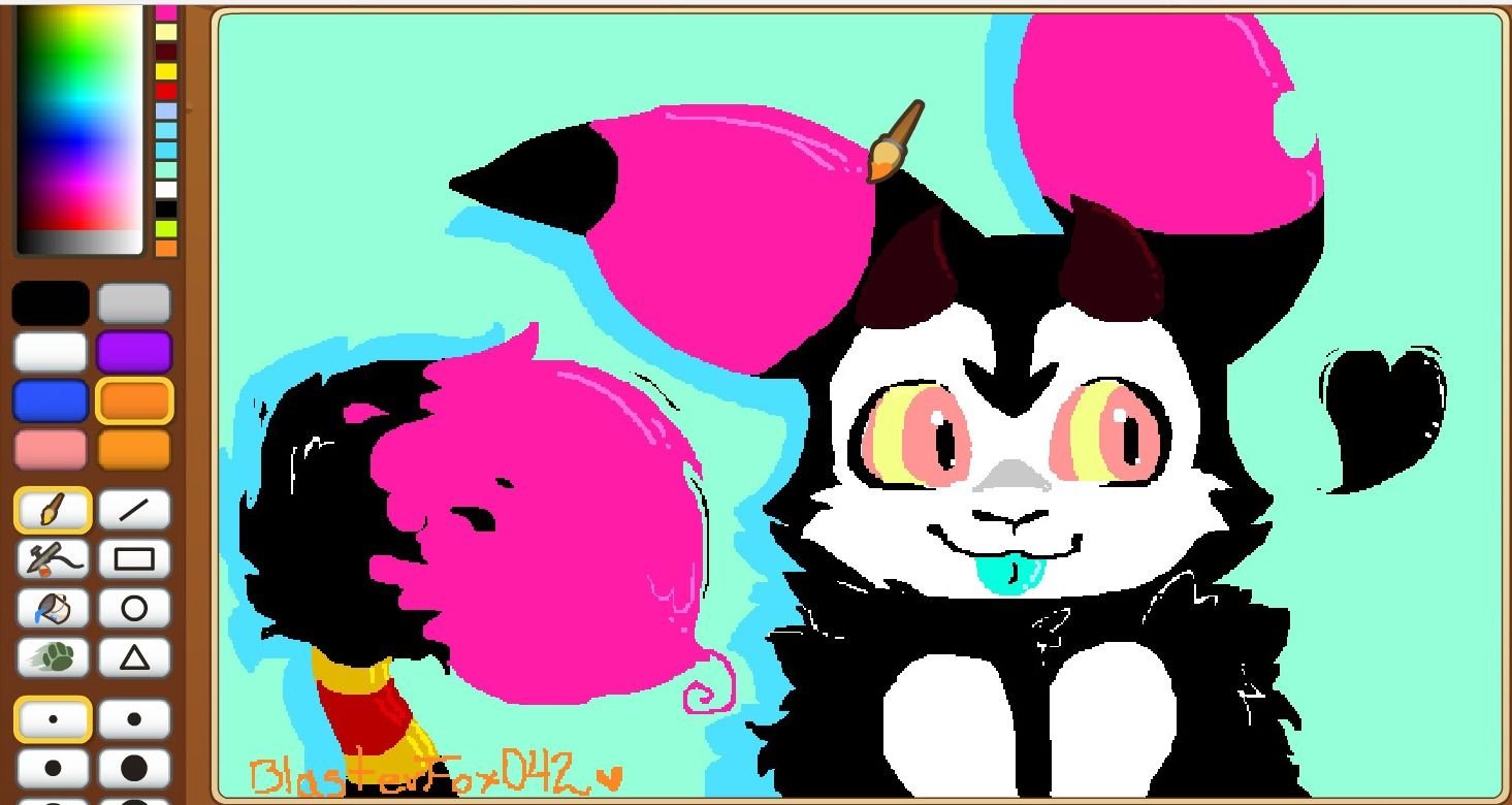 InkMadness, una de mis Furry O.C