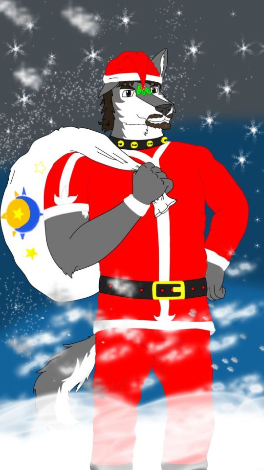 Mi disfras de navidad hecha, hohohowoooo! nwn