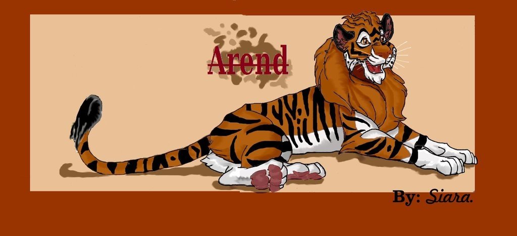 Arend es un nombre que está en aleman