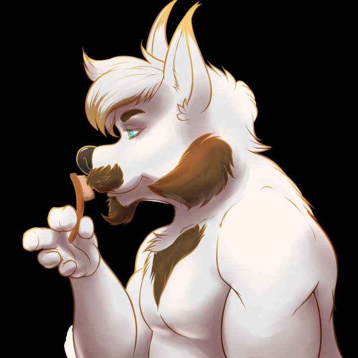 mi osos hipster peinandose la barba artista returnedfox