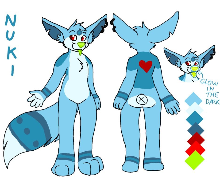 mi fursona Nuki