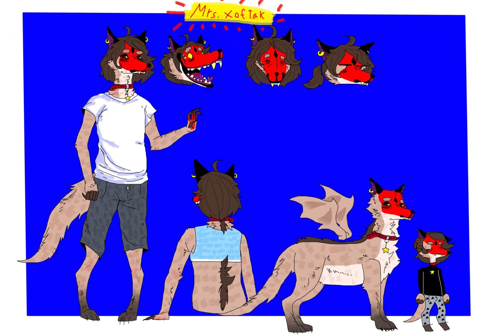 La referencia de mi fursona