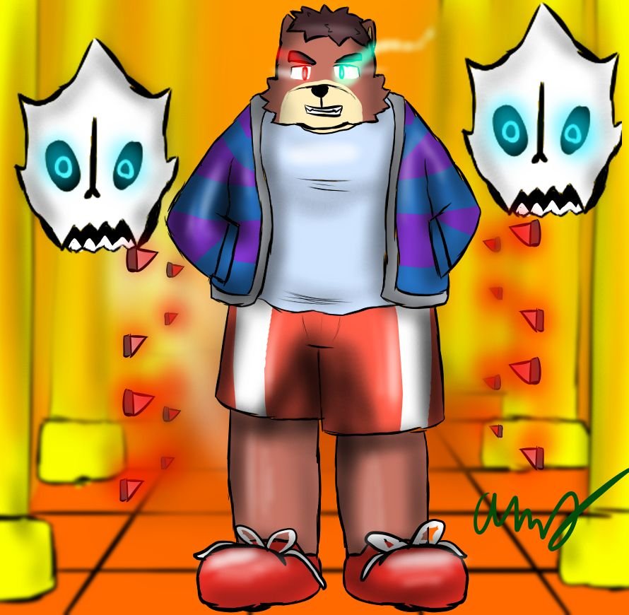 hola, aqui un art trade con maxi :3