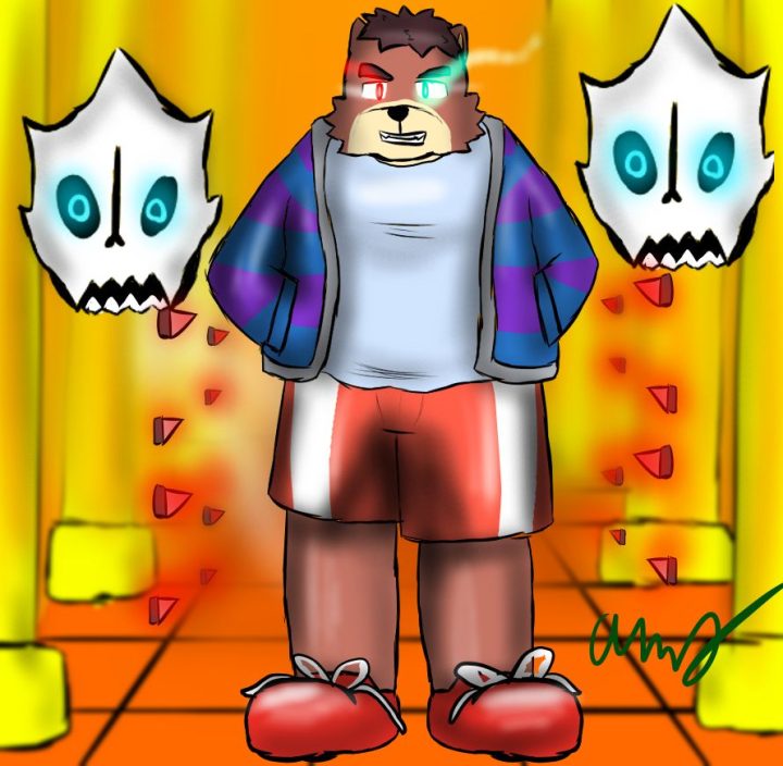 hola, aqui un art trade con maxi :3