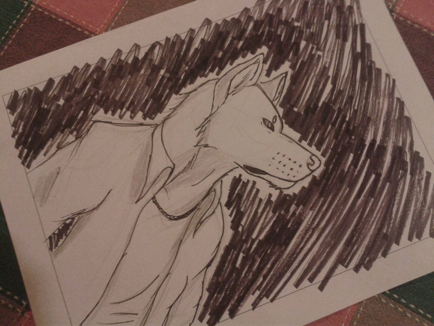 nuevo dibujo! aunque fue muy a la rápida,