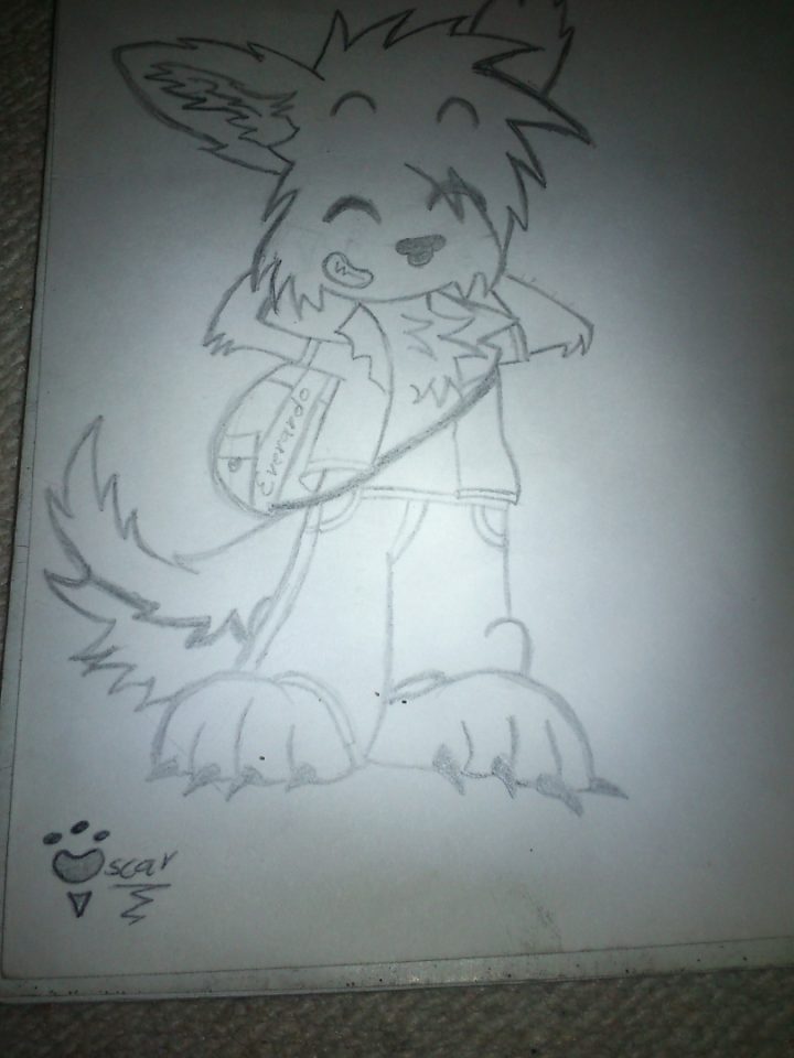 Un dibujo dedicado para mi hermano