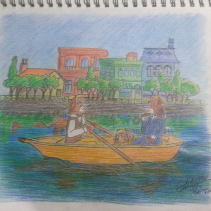 Un dibujo que dejé a medio terminar hace