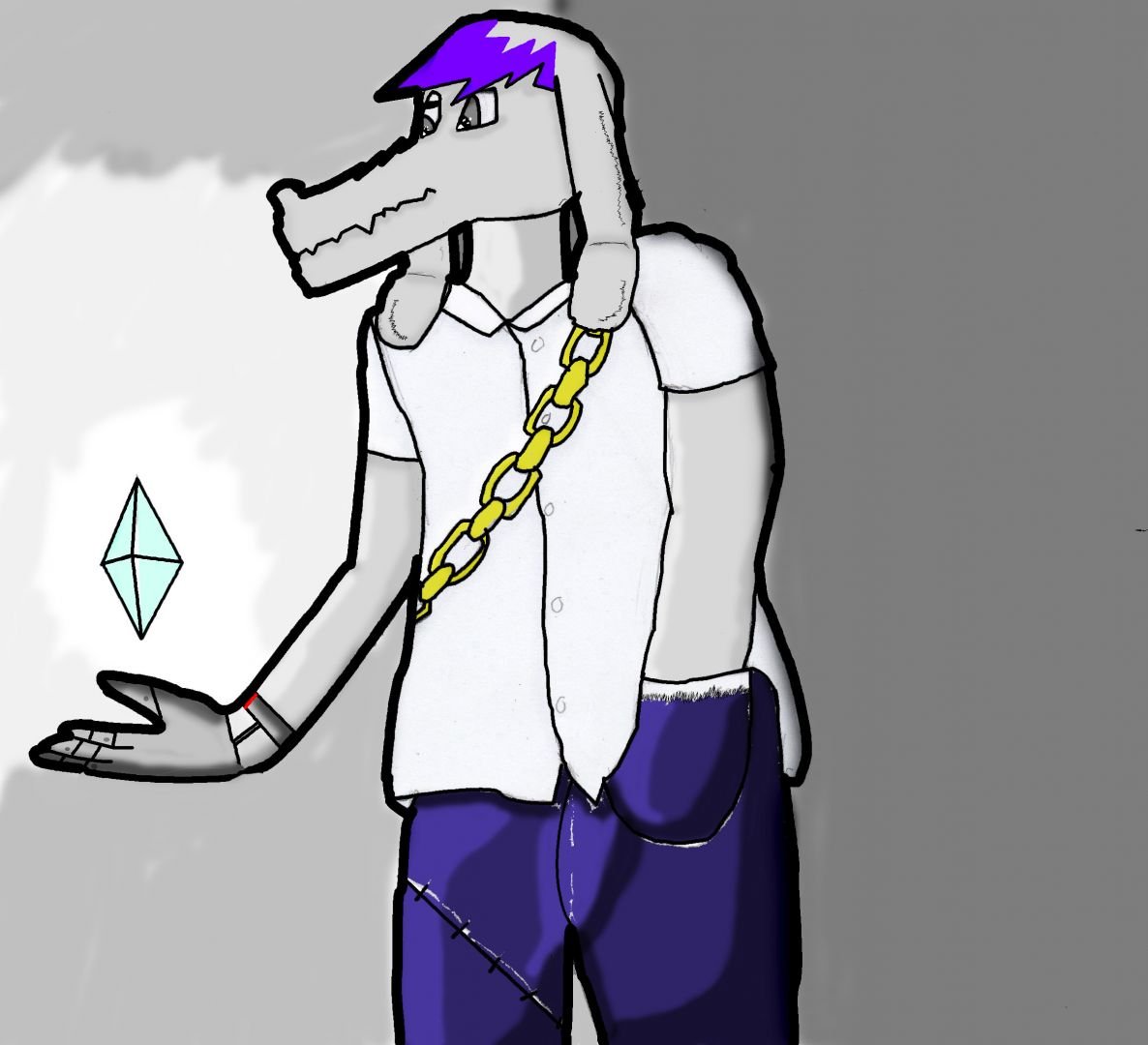 Este el el segundo dibujo de Kronnos, a
