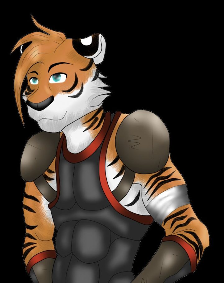 Este es Arako una de mis tantas fursonas.