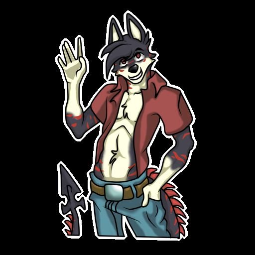 mi primer sticker de telegram x3 ahora solo