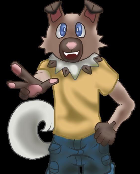 El lindo rockruff hermano de Erik :D