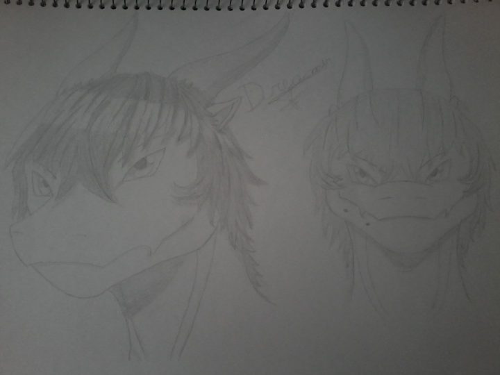 aqui esta el dibujo completa me falta mejorar