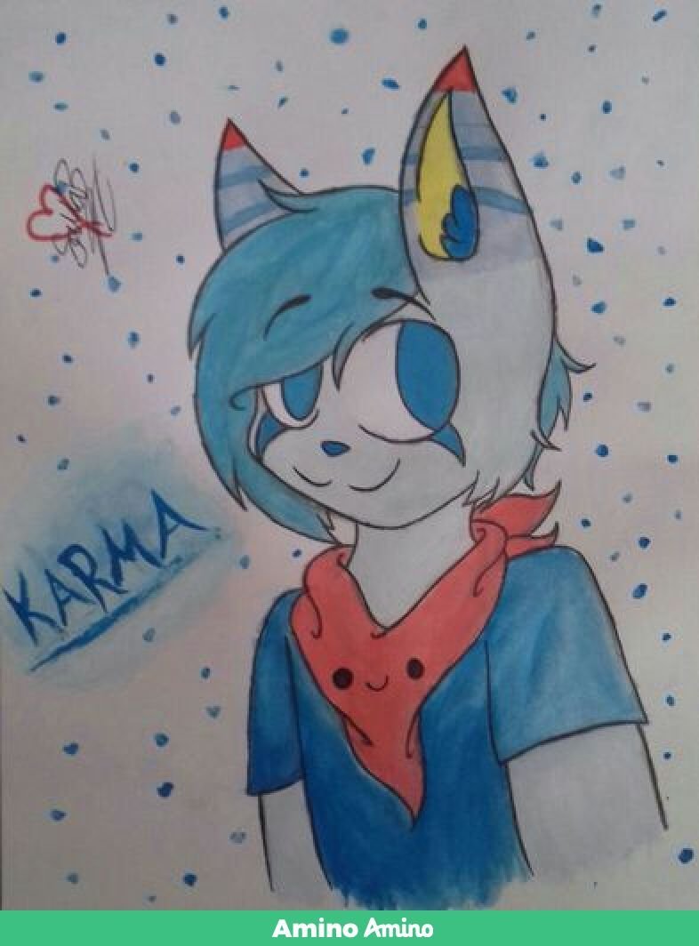 hola me llamo karma soy un lobo este