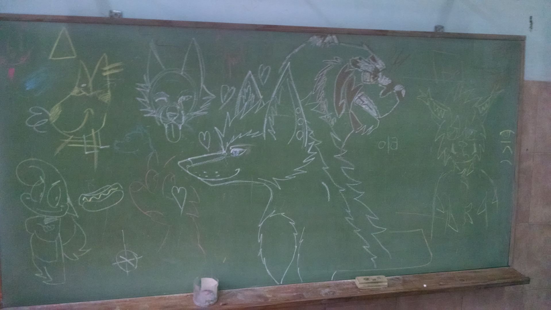 Pizarra de los artistas 2