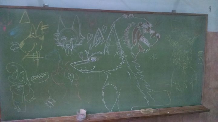 Pizarra de los artistas 2