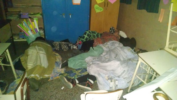 Los unicos que se fueron a dormir