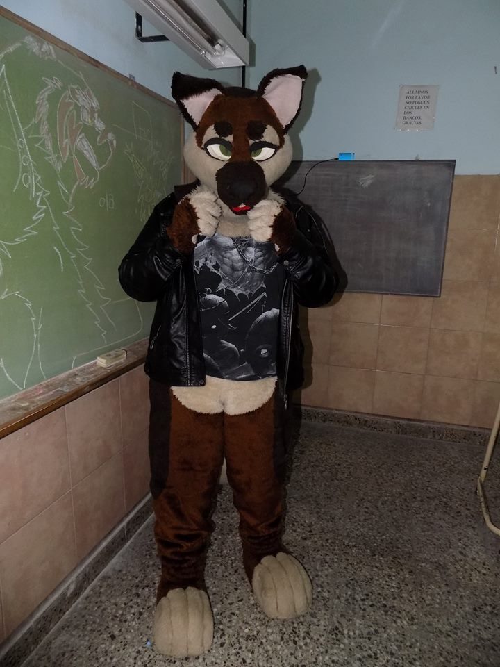 Ari con el fur me maverick 2