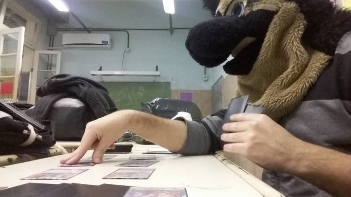 joako con mi fursuit Activando carta trampa