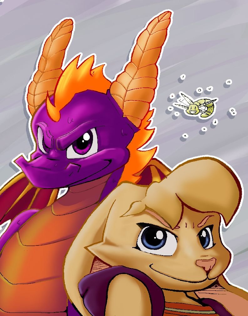Spyro y Bianca, re-avivados :3