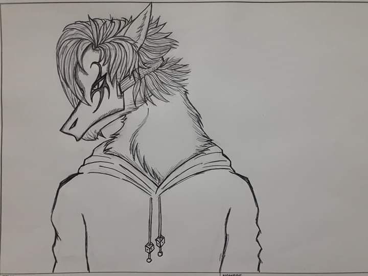 Intentando dibujar una máscara, no quedo mal, pero