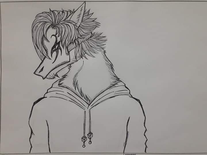 Intentando dibujar una máscara, no quedo mal, pero