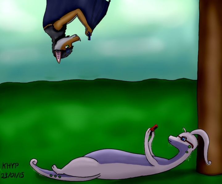 Jugando pokemon con mi pareja ^^