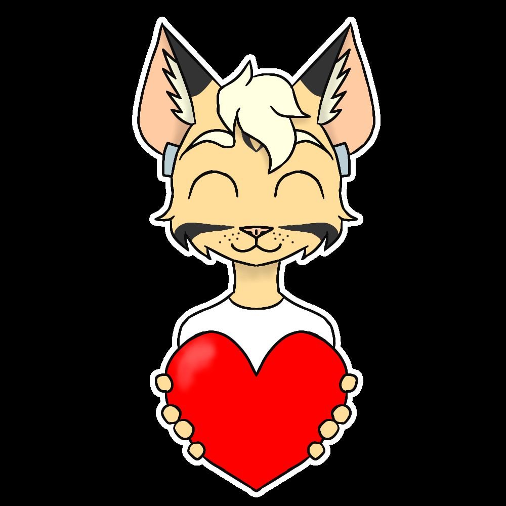 hice este sticker para Telegram, es simple pero