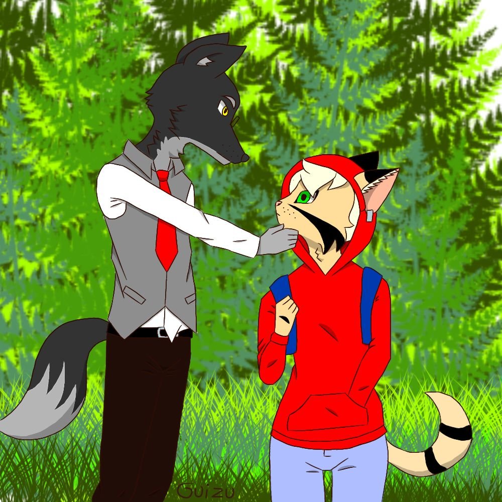 capucha roja y el lobo ?